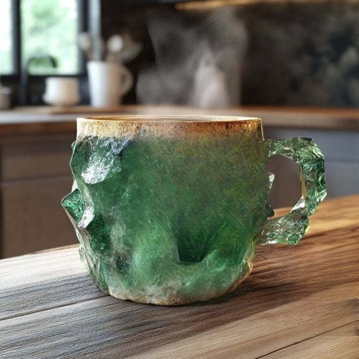 Kristallen Koffiemok