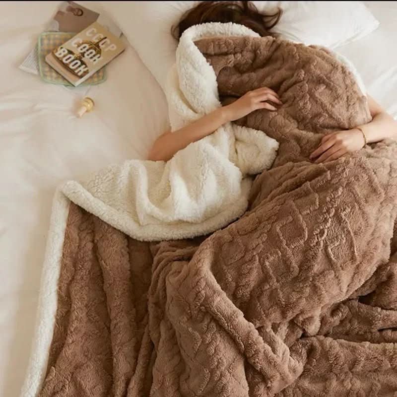 LAMMARA – Fluffy lamswoldeken voor maximale warmte