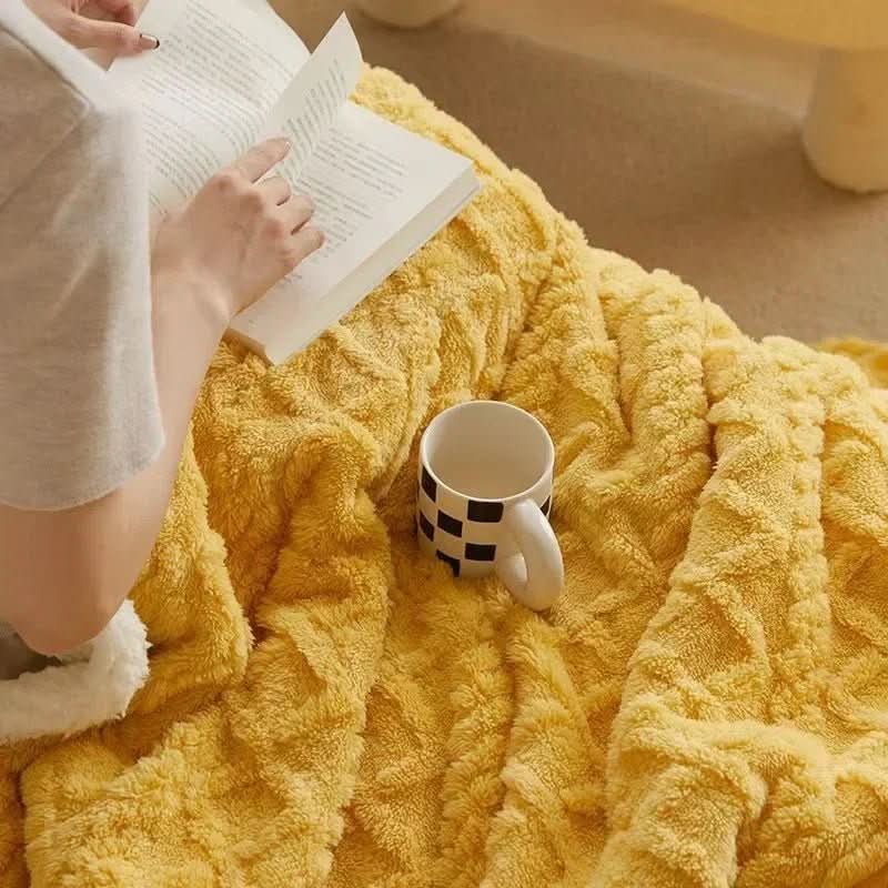 LAMMARA – Fluffy lamswoldeken voor maximale warmte