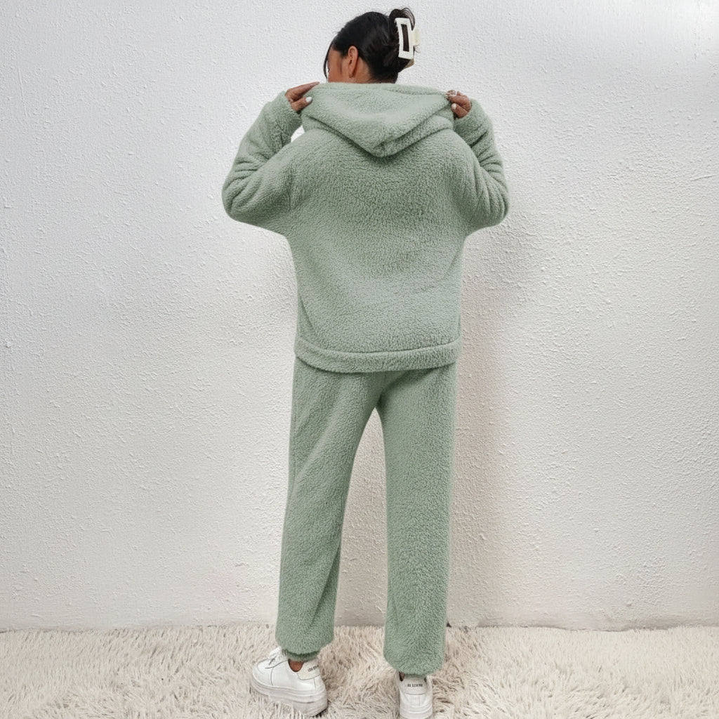 LANA TEDDY SET - ultra-comfortabele huisoutfit voor gezellige winterdagen