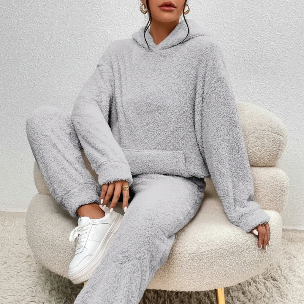 LANA TEDDY SET - ultra-comfortabele huisoutfit voor gezellige winterdagen