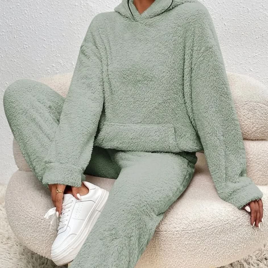 LANA TEDDY SET - ultra-comfortabele huisoutfit voor gezellige winterdagen