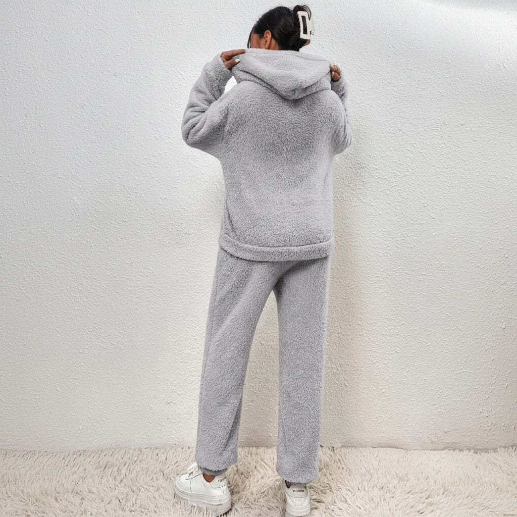 LANA TEDDY SET - ultra-comfortabele huisoutfit voor gezellige winterdagen