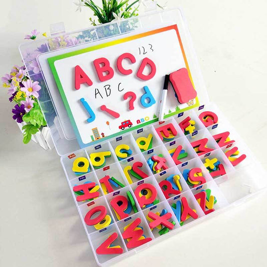 Leer- en magneetletters en -cijfers set voor kinderen