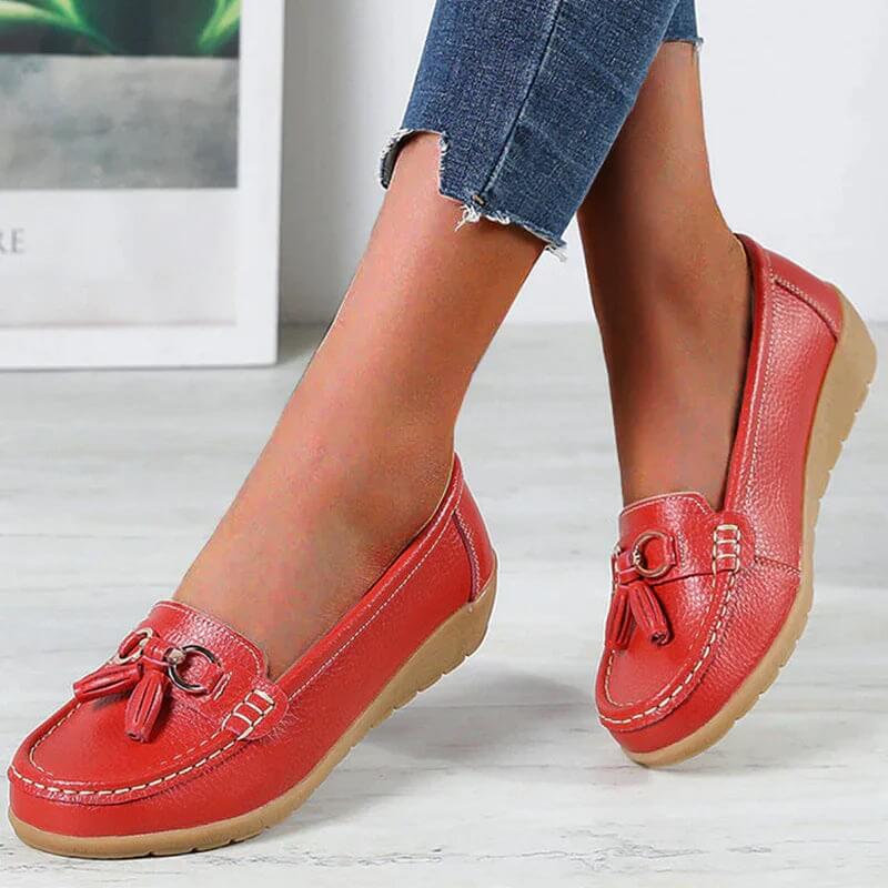 Leren Orthopedische Loafers – Isabella