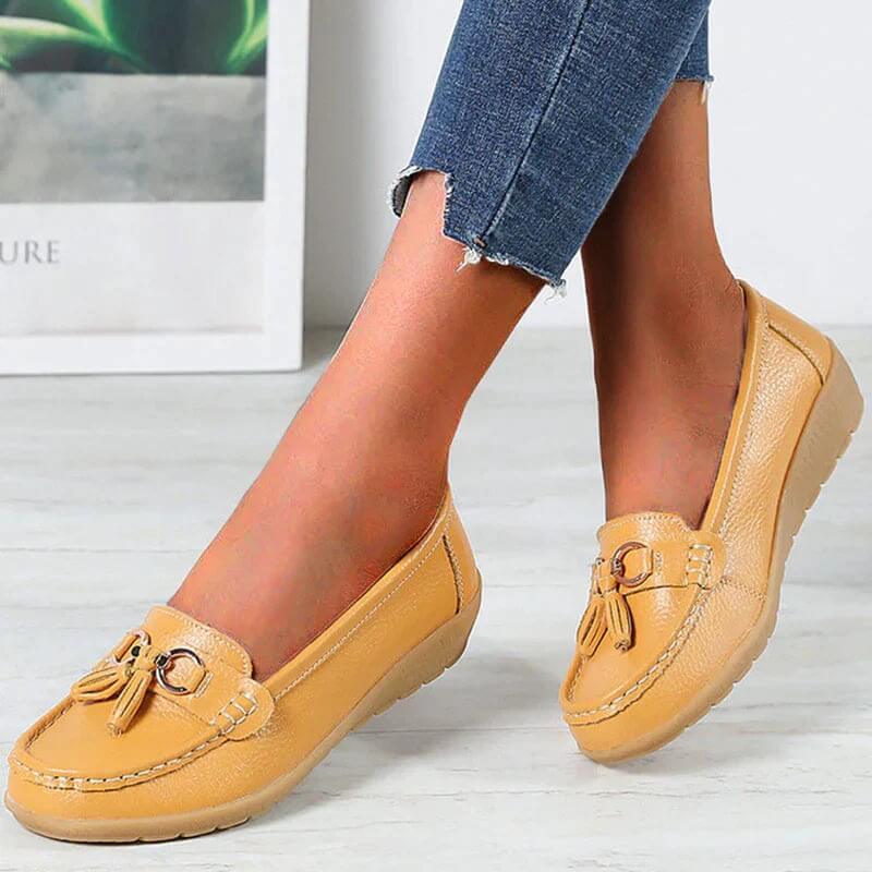 Leren Orthopedische Loafers – Isabella