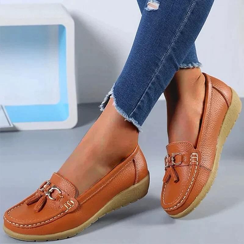 Leren Orthopedische Loafers – Isabella