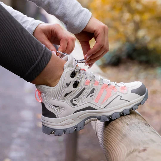 Lichte orthopedische outdoor- en wandelschoenen met dempende zool - Uniseks