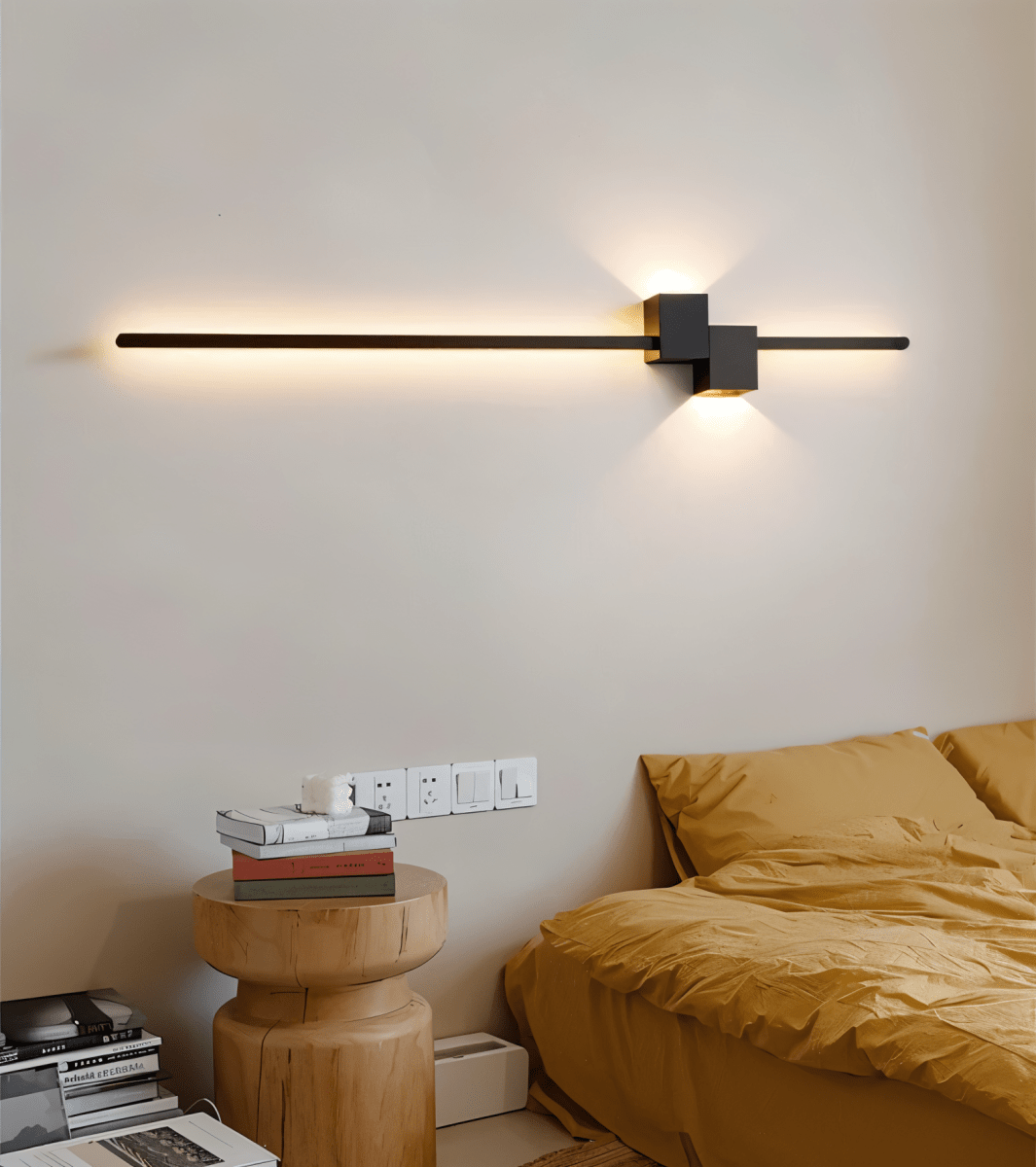 LINESTRIPE - Minimalistische LED wandlamp voor een moderne sfeer