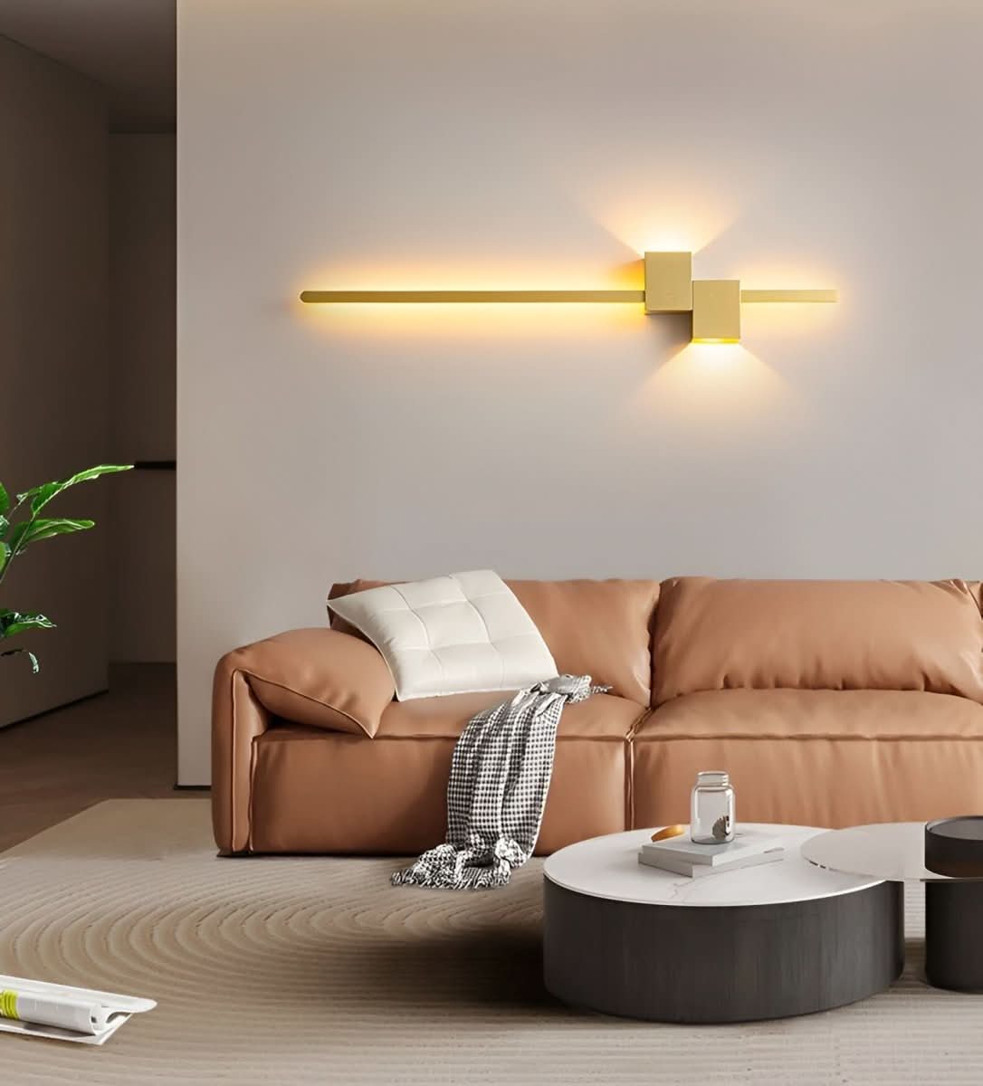 LINESTRIPE - Minimalistische LED wandlamp voor een moderne sfeer