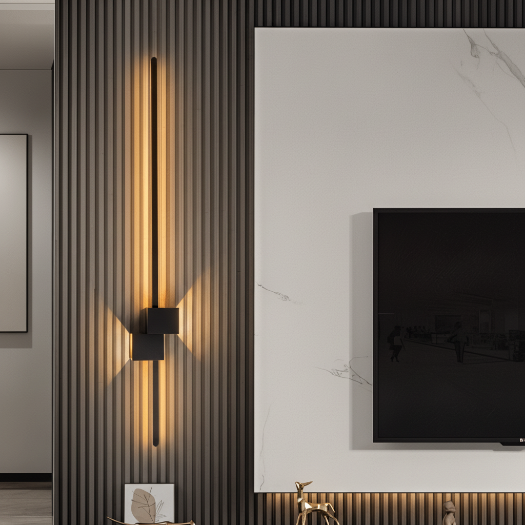LINESTRIPE - Minimalistische LED wandlamp voor een moderne sfeer