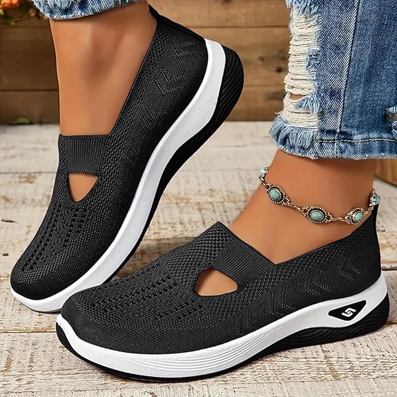 Luchtige Dameschoenen met Schokabsorptie
