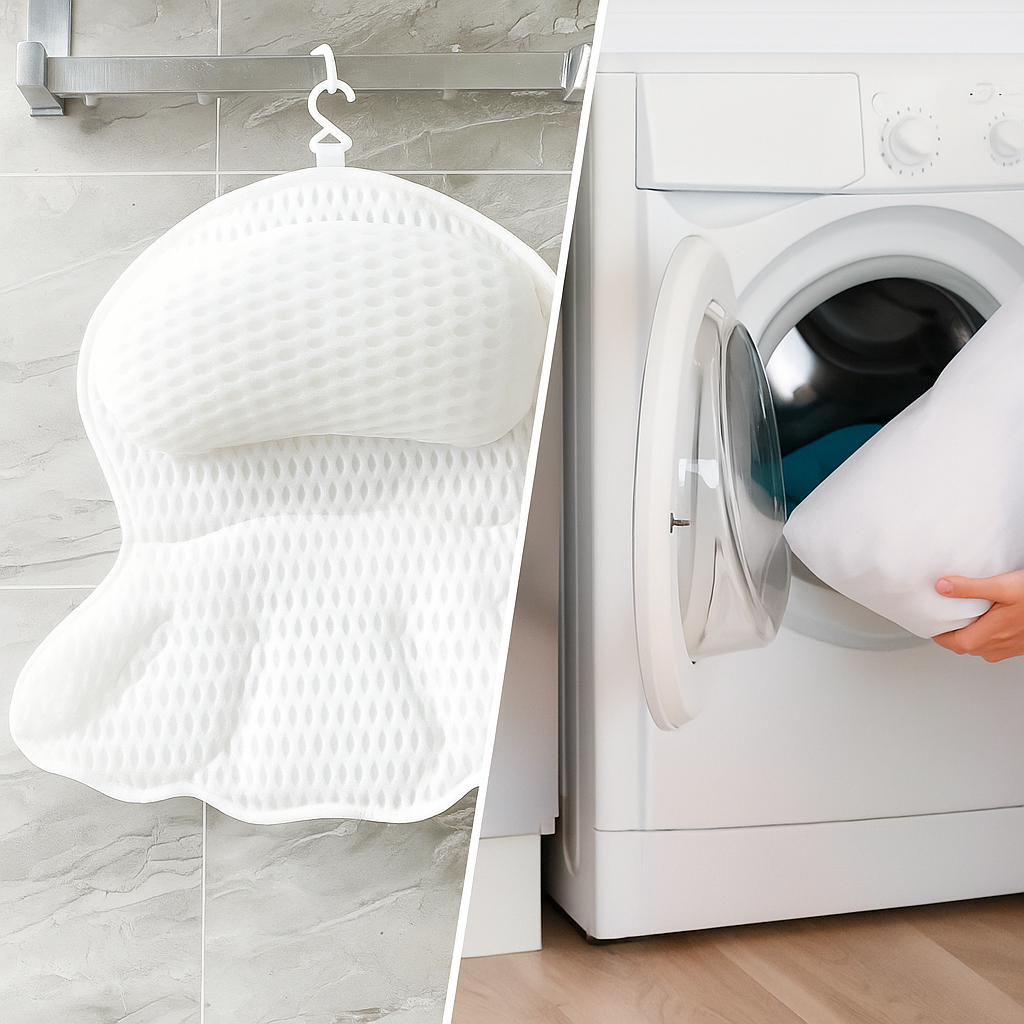 LuxieSpa 4D Luxe Badkussen - Ademend Kussen met Nek- en Rugsteun voor een Ontspannend Bad