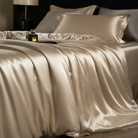 Luxueuze Zijde Set | Compleet Zijde Beddegoed Set - Image 1