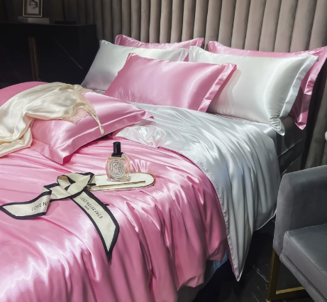 Luxueuze Zijde Set | Compleet Zijde Beddegoed Set - Image 5