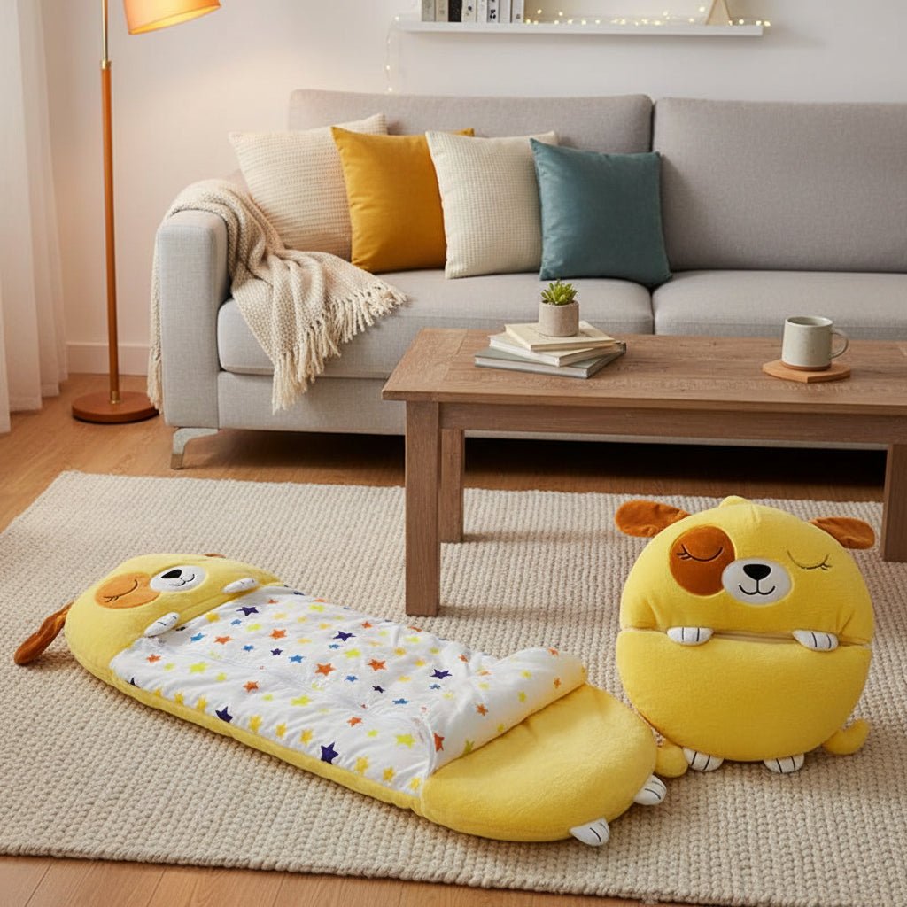 MAGICALCUDDLE – 2-in-1 Knuffel Speelgoed Slaapzak voor Kinderen
