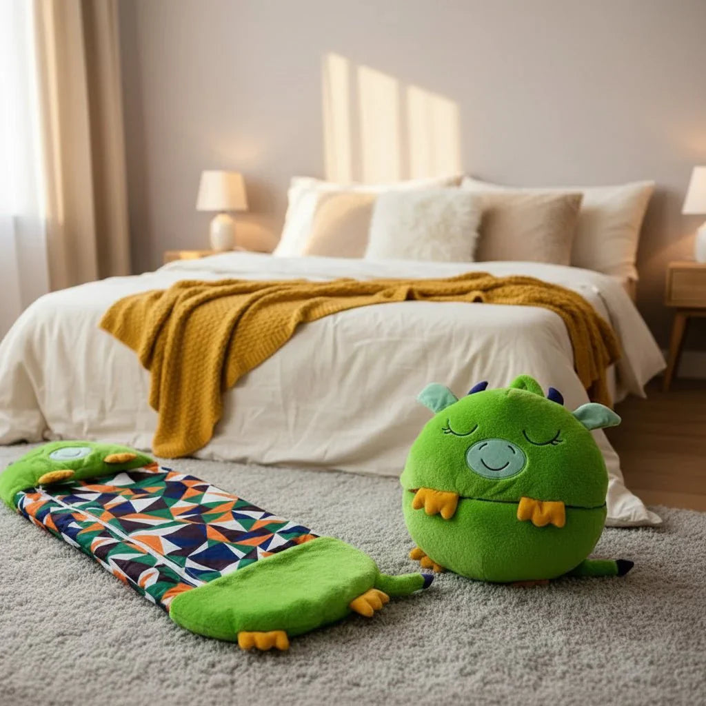 MAGICALCUDDLE – 2-in-1 Knuffel Speelgoed Slaapzak voor Kinderen