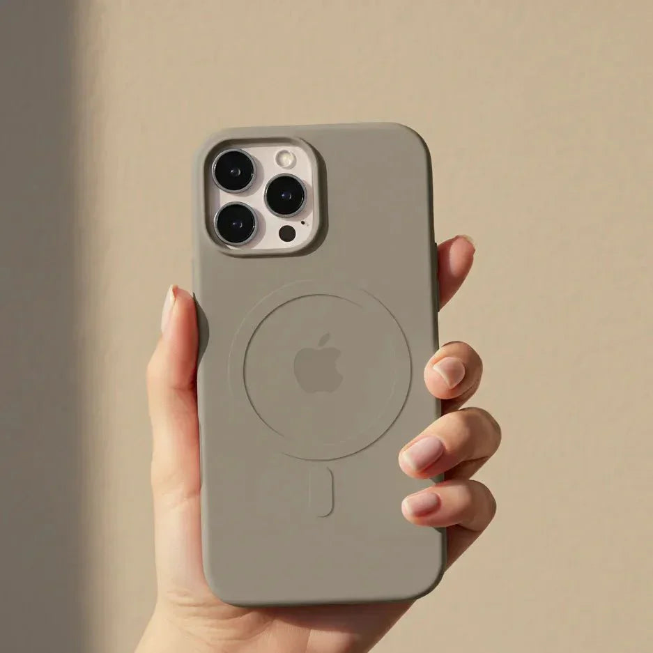 MAGNESOFT LUXE – Magnetische siliconen hoes met een zachte touch voor iPhone