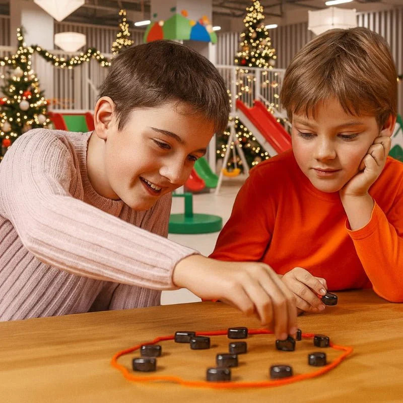 MAGNETISCH SCHAAK - Magnetisch schaakspel voor onderweg & strategie
