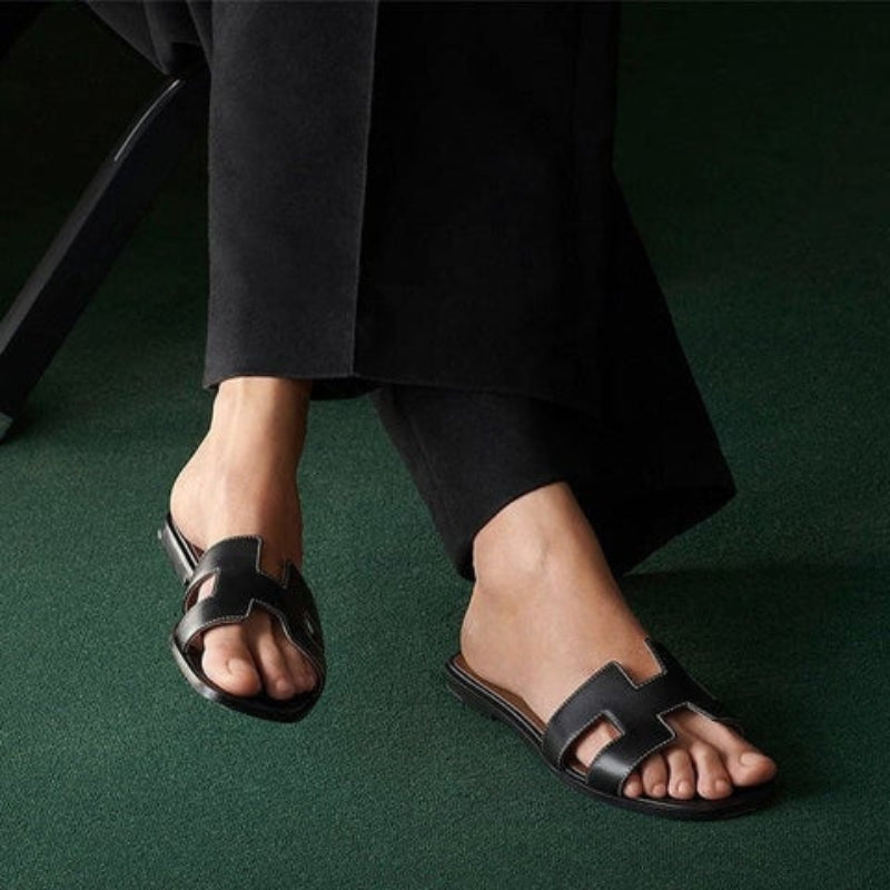 Margot – Platte Sandalen met Straps en Antislip Zool