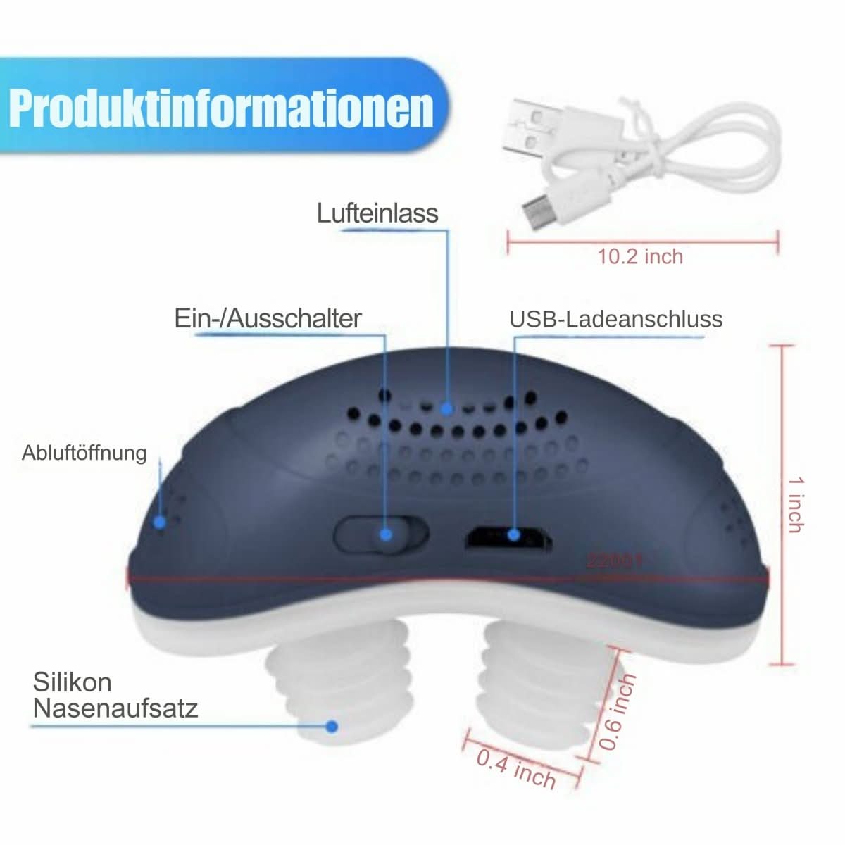 MICROBREATH – Compact CPAP-apparaat Tegen Snurken en Slaapapneu
