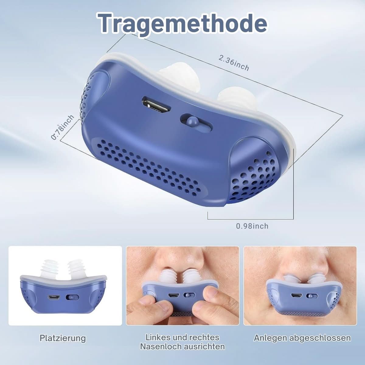 MICROBREATH – Compact CPAP-apparaat Tegen Snurken en Slaapapneu