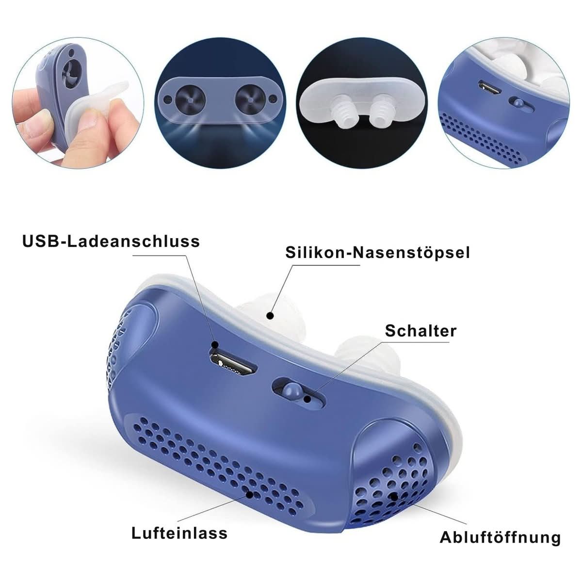 MICROBREATH – Compact CPAP-apparaat Tegen Snurken en Slaapapneu