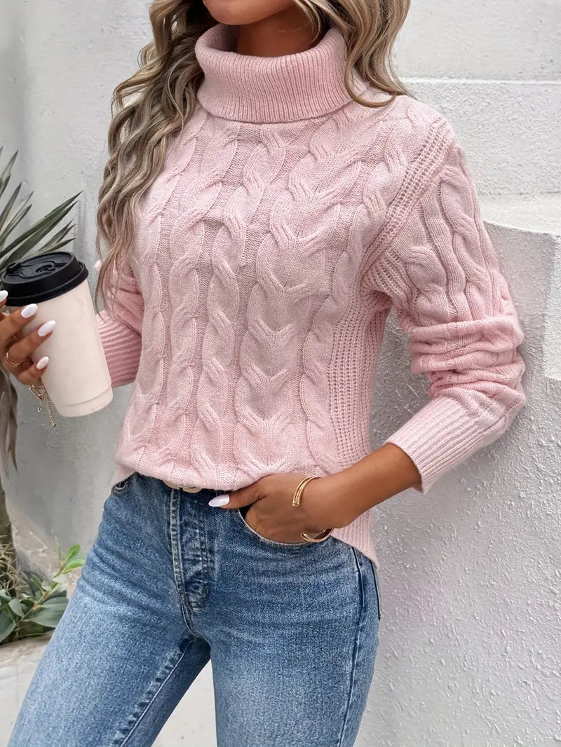 Mila - Dames Winter Twist Coltrui in Wol