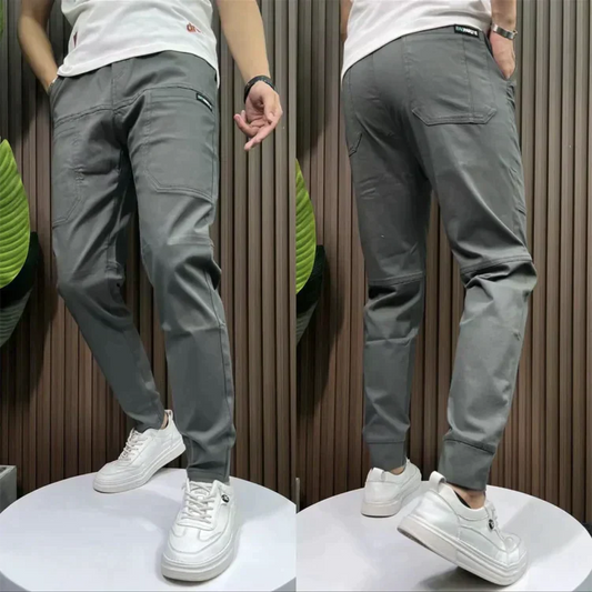 Milo - Slim Fit Cargo Broeken met Zakken
