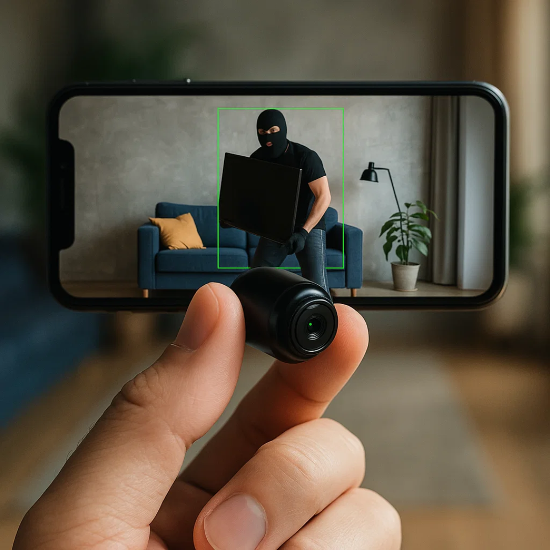 Mini Draadloze Verborgen Camera met Audio voor Thuisbewaking