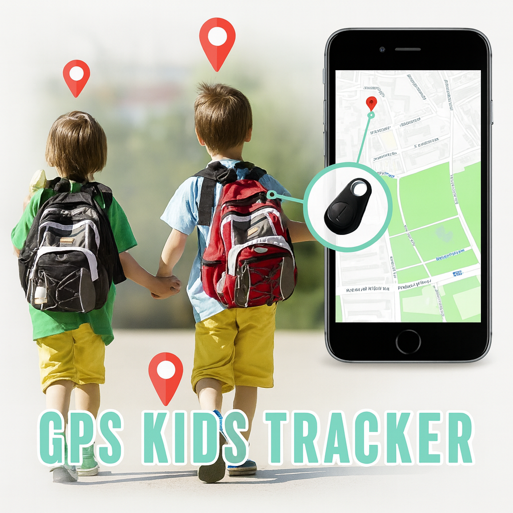 Mini GPS Tracker voor Kinderen - Mini GPS Tracker voor Huisdieren, Kinderen, Auto's en Meer