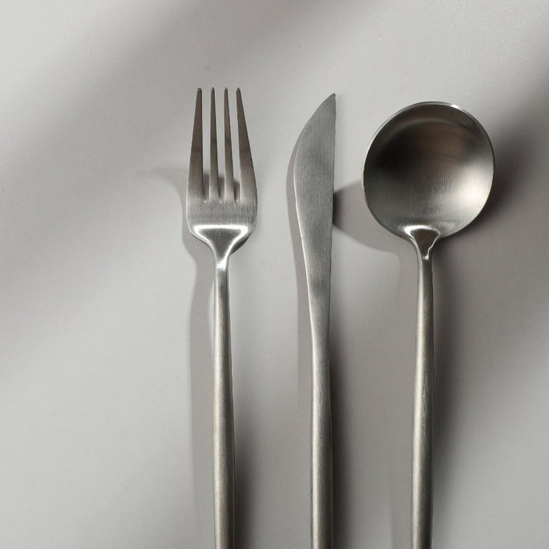 Minimalistische Bestek