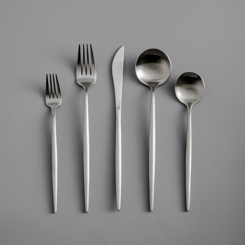 Minimalistische Bestek
