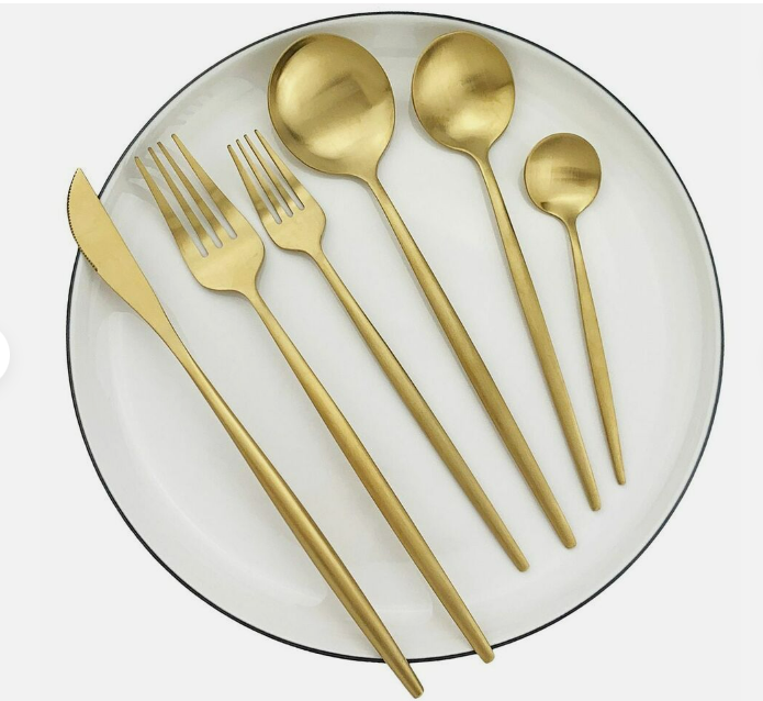 Minimalistische Bestek