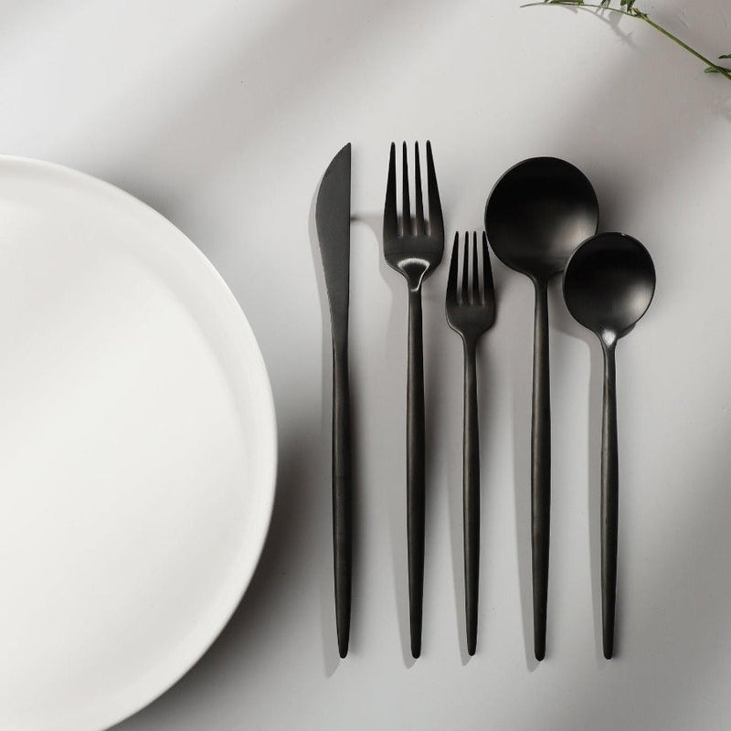 Minimalistische Bestek