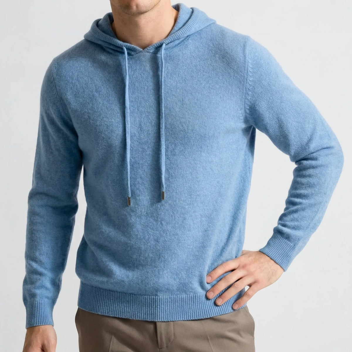 Minimalistische luxe trui