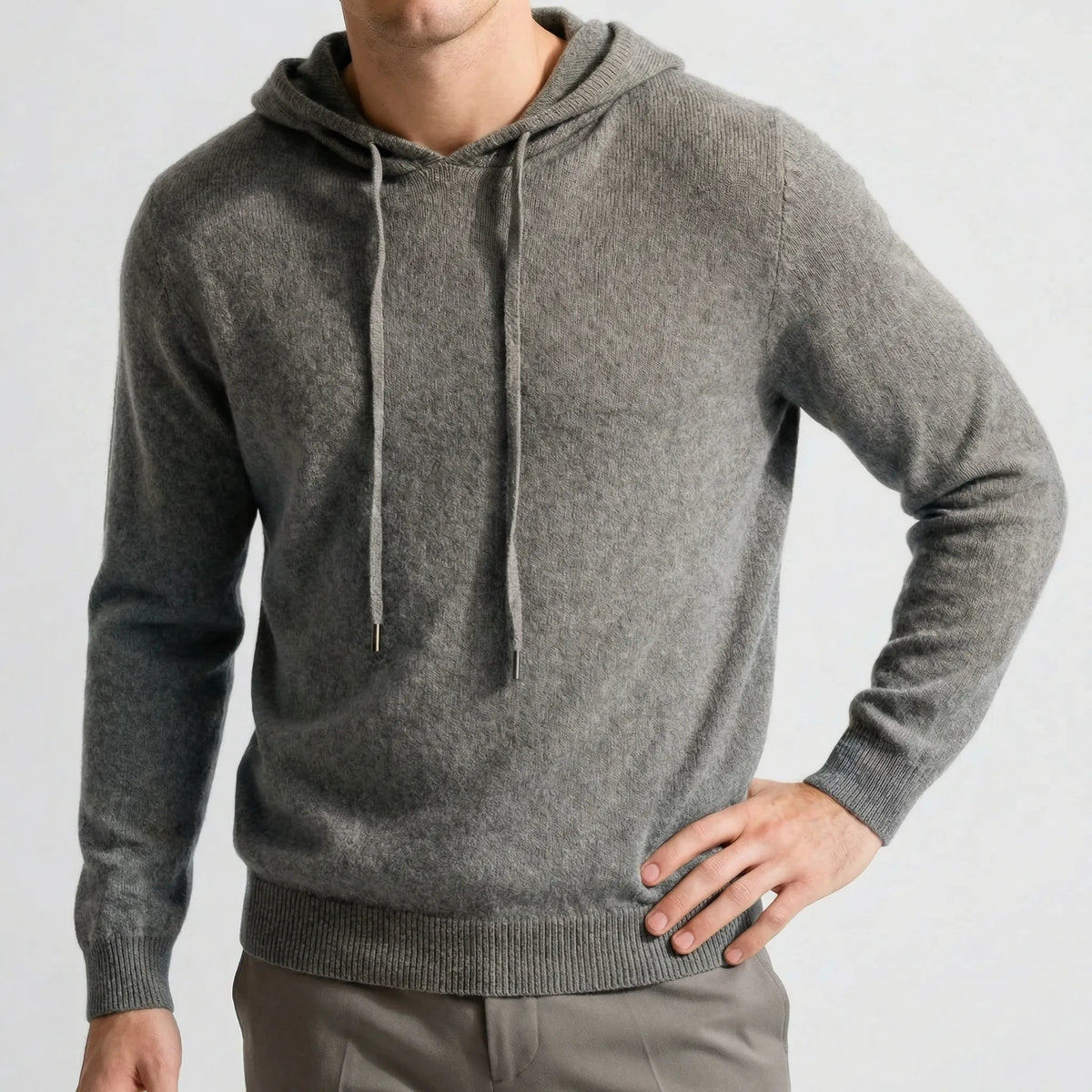 Minimalistische luxe trui