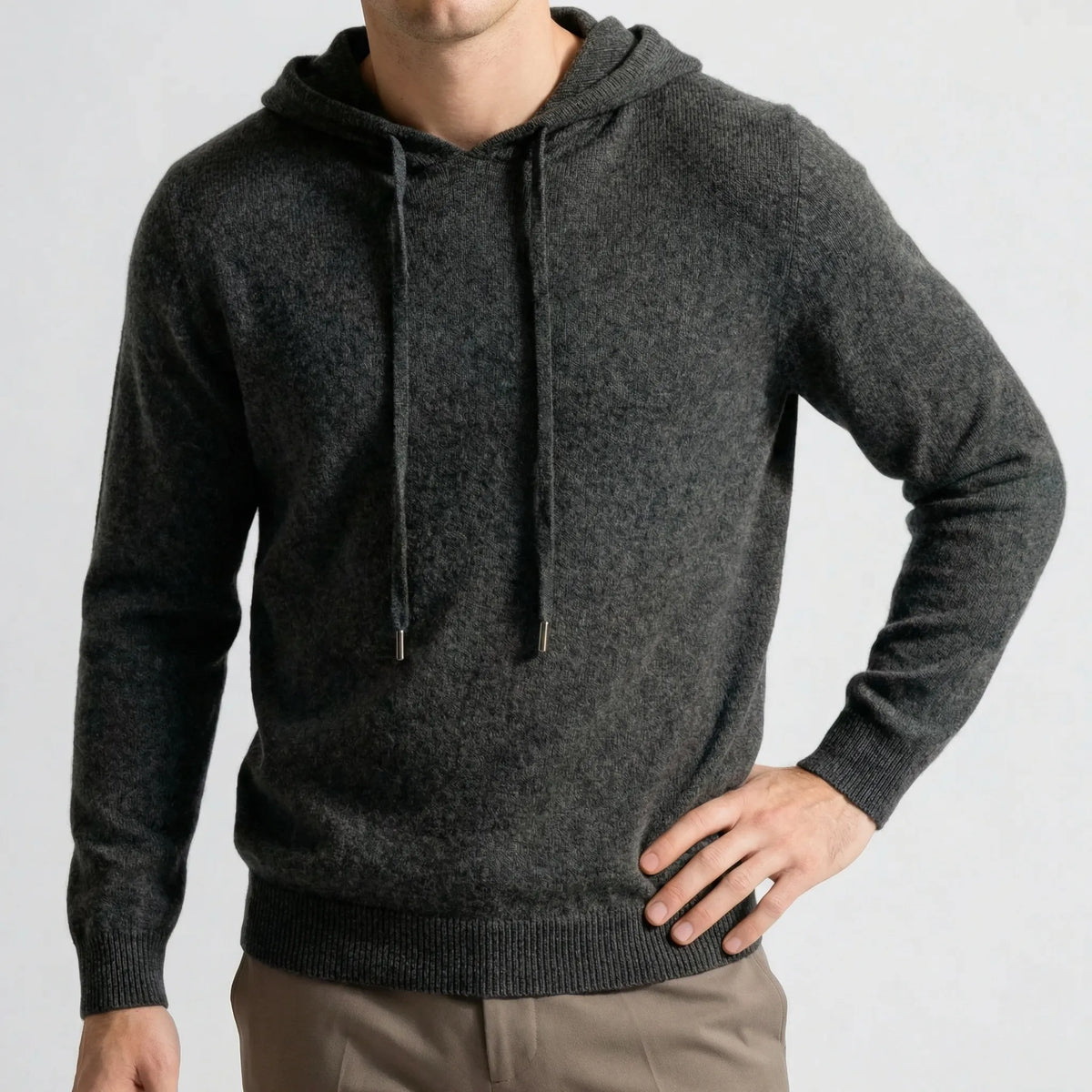 Minimalistische luxe trui