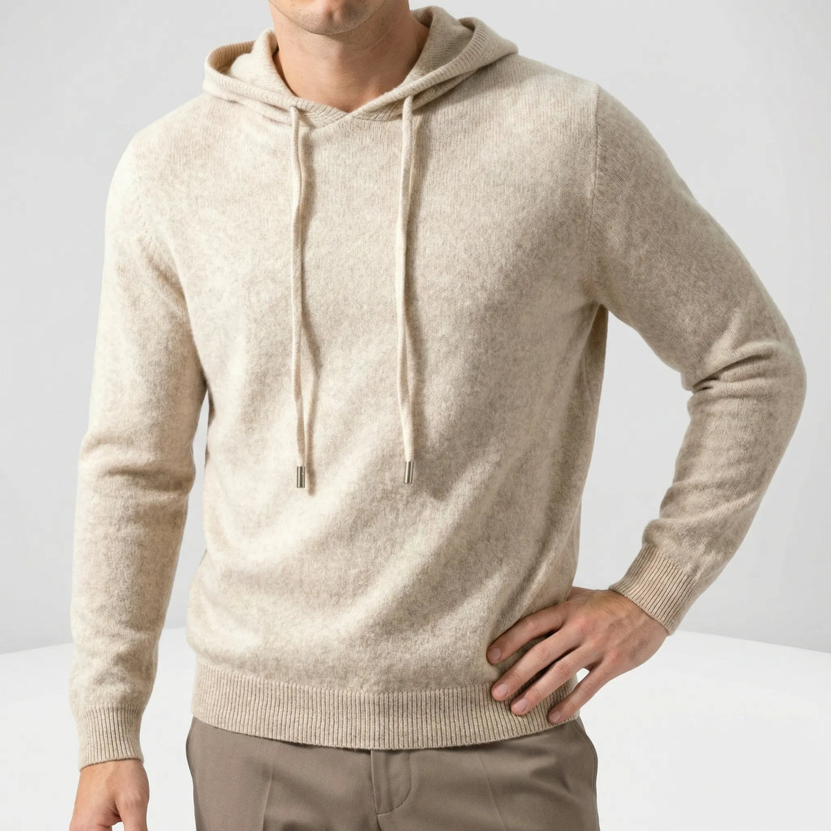 Minimalistische luxe trui
