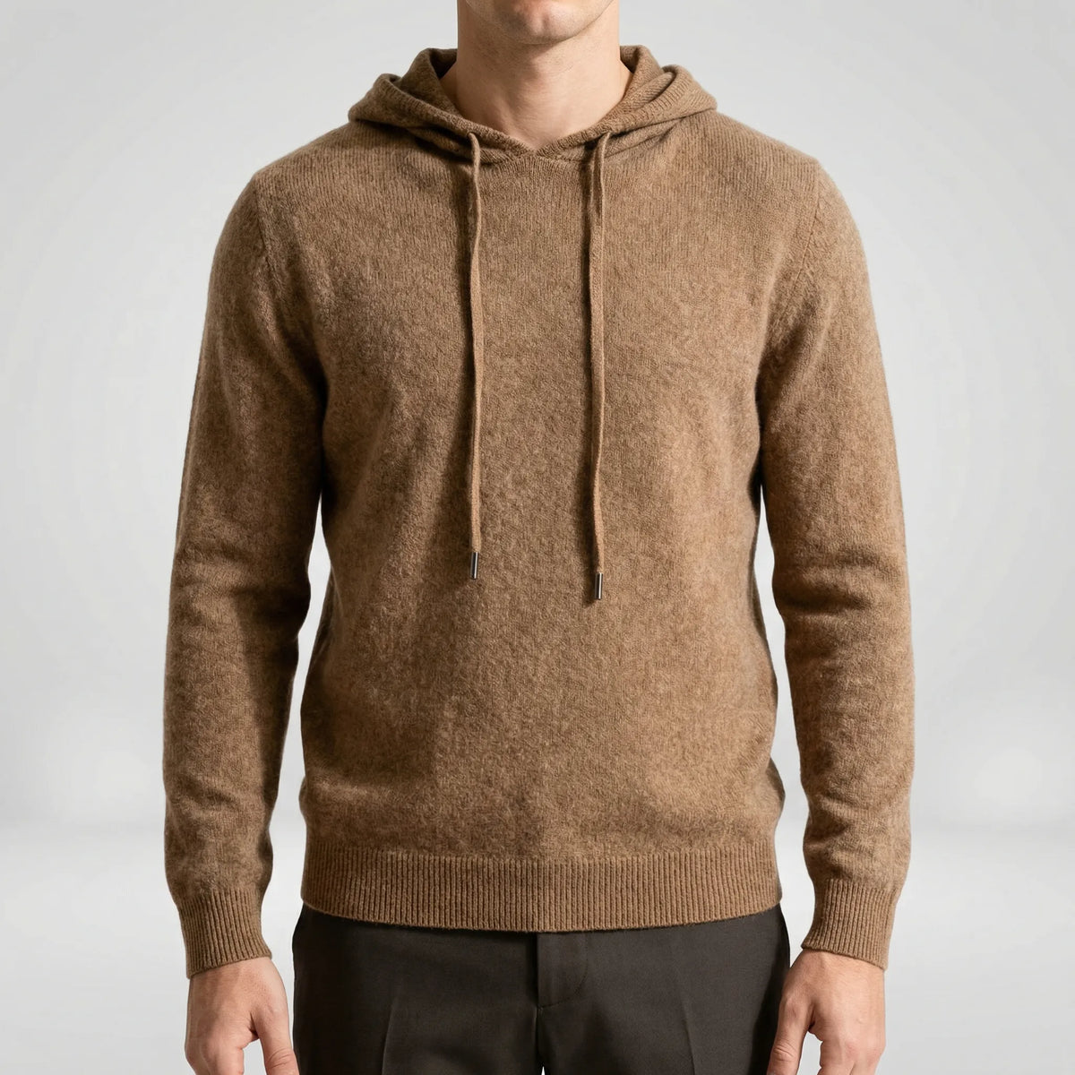 Minimalistische luxe trui
