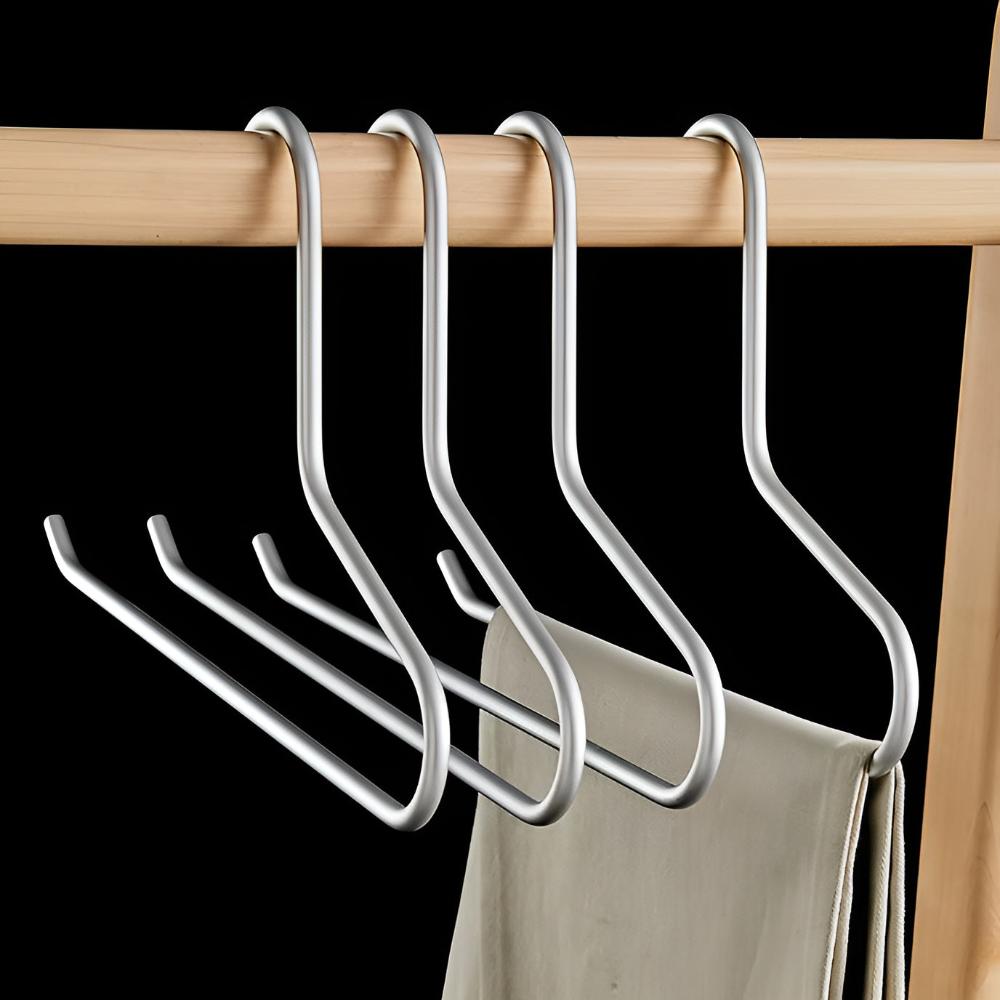 Minimalistische Metalen Kledinghangers | 5 Stuks