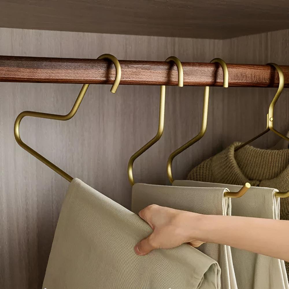 Minimalistische Metalen Kledinghangers | 5 Stuks