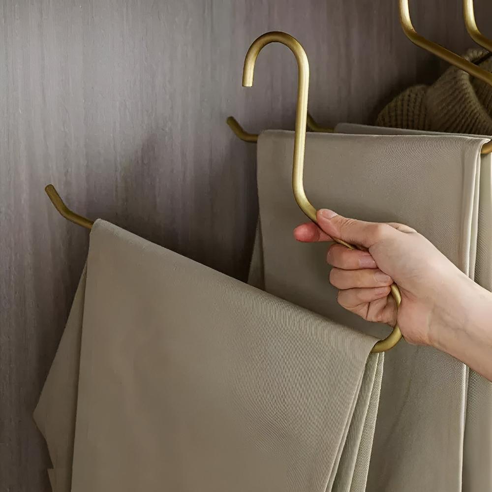 Minimalistische Metalen Kledinghangers | 5 Stuks