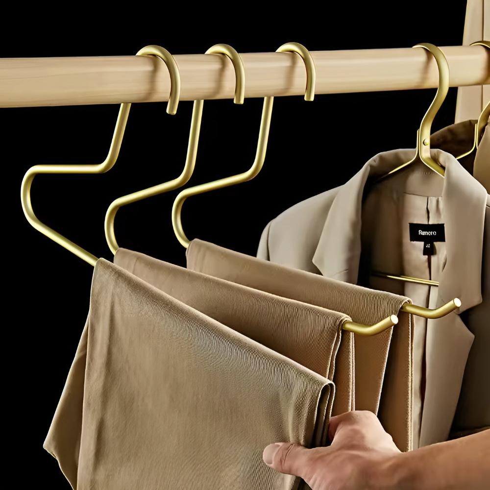 Minimalistische Metalen Kledinghangers | 5 Stuks