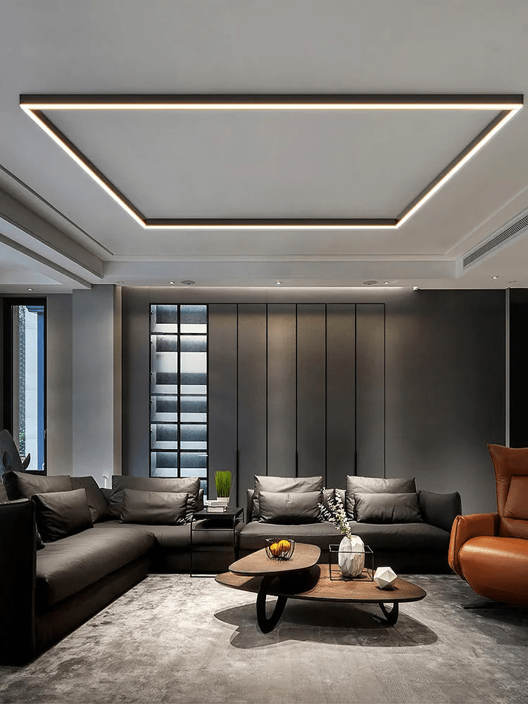 Minimalistische Plafondlamp met Sterk Effect