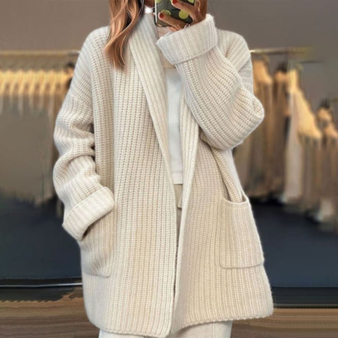 Mira | Herfst Gebreide Cardigan