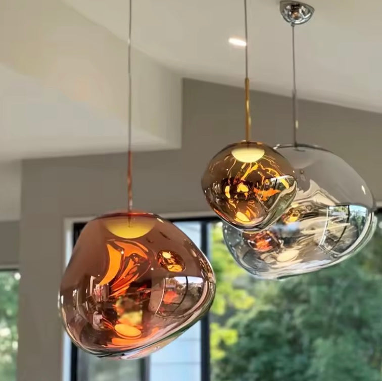 Moderne Glazen Hanglamp voor Stijlvolle Interieurs