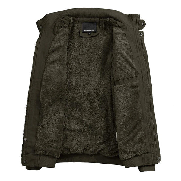 Moderne Lange Mouwen Aviator Jas