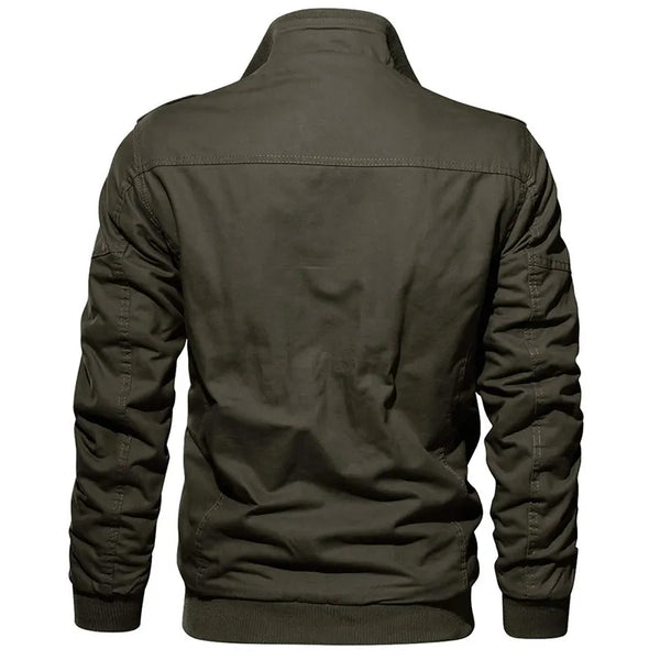 Moderne Lange Mouwen Aviator Jas