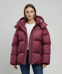 Moderne pufferjas voor dames